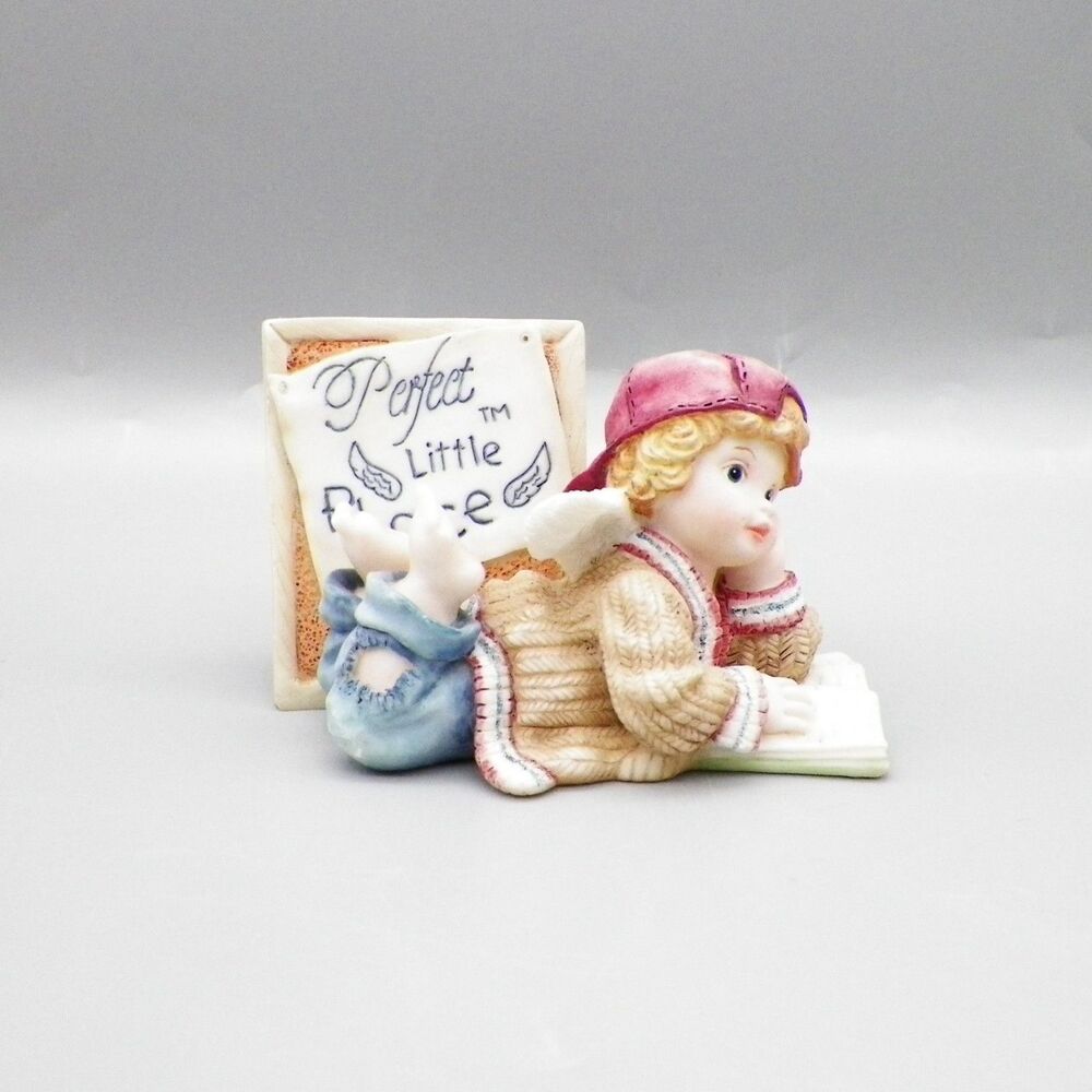 Ganz Perfect Little Place Sign Boy Reading a Book 1995 PL109